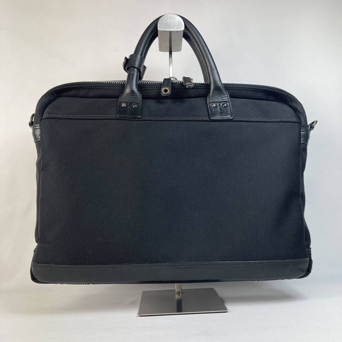 1 jpy start PORTER Porter leather original leather business bag briefcase handbag multifunction A4 storage dark brown commuting men's 