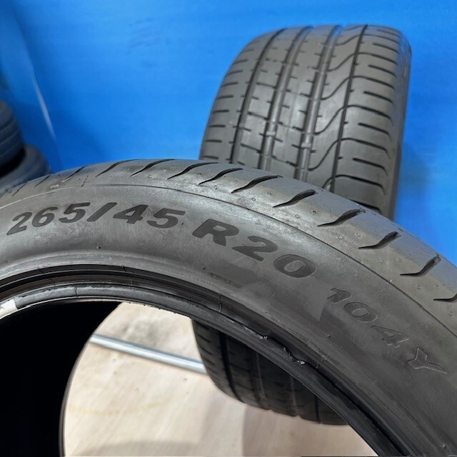 【2020年製造】 265/45R20 ピレリ P-ZERO TM MO サマ－タイヤ 265/45/20 2本 【来店交換も大歓迎】の画像4