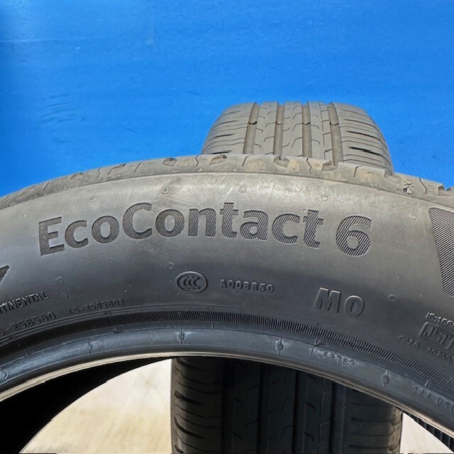 【2020年製造】　235/50R19　コンチネンタル　ECO CONTACT 6　MO　サマ－タイヤ　235/50/19　2本　【来店交換も大歓迎】_画像6