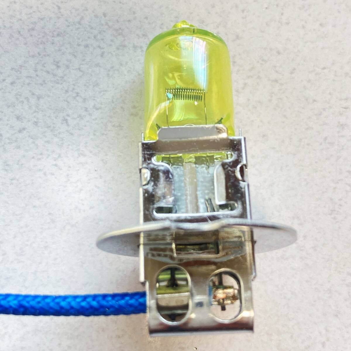 H3 halogen valve(bulb) yellow (2600K) 12V55W head light foglamp and so on 