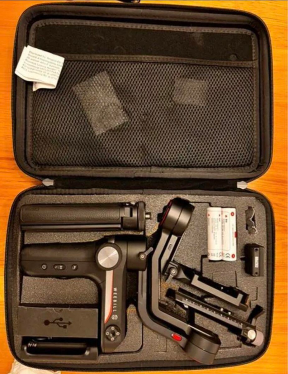 Nikon D850 トリプルレンズセット Zhiyun Weebill+s 一眼レフ 美品 カメラスタビライザー ジンバル月_画像6