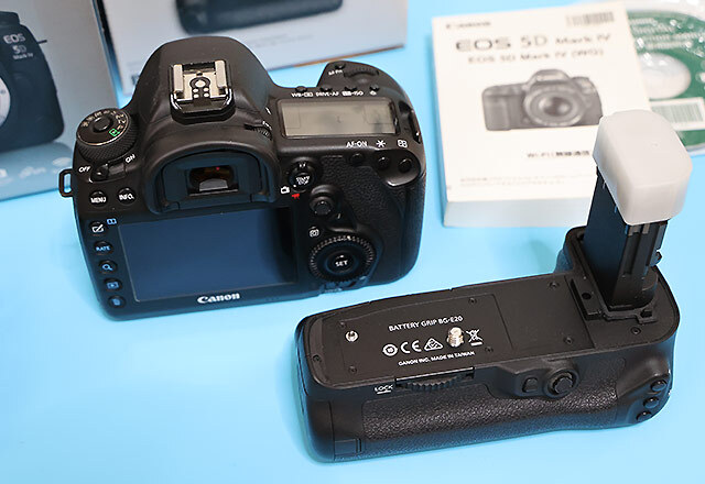 Canon EOS 5D Mark IV／バッテリーグリップBG-E20セットの画像2