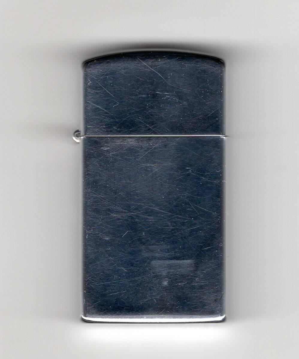 Zippo 1958年製 スリム ハイポリッシュクローム 中古_画像1