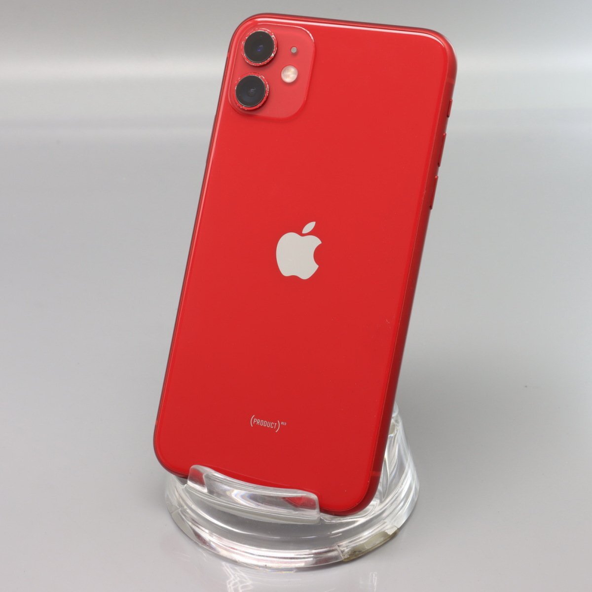 Apple iPhone11 64GB (PRODUCT)RED A2221 MWLV2J/A バッテリ84% ■SIMフリー★Joshin1990【1円開始・送料無料】_画像1