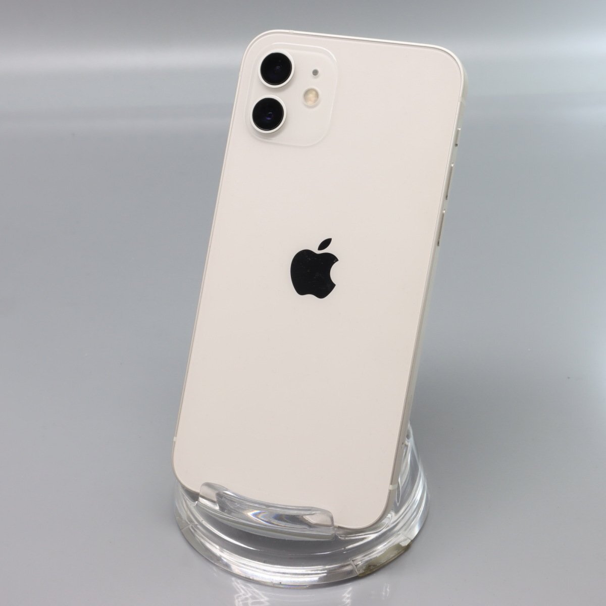 Apple iPhone12 128GB White A2402 MGHV3J/A バッテリ76% ■SIMフリー★Joshin6424【1円開始・送料無料】_画像1