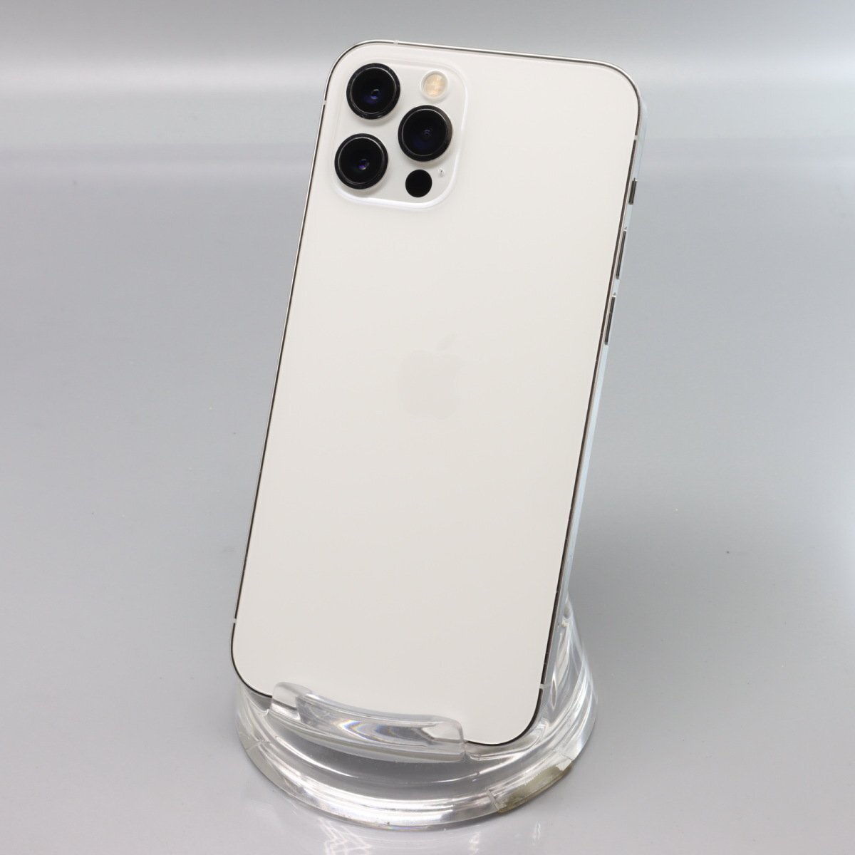 Apple iPhone12 Pro 256GB Silver A2406 MGMA3J/A バッテリ77% ■SIMフリー★Joshin4320【1円開始・送料無料】_画像1