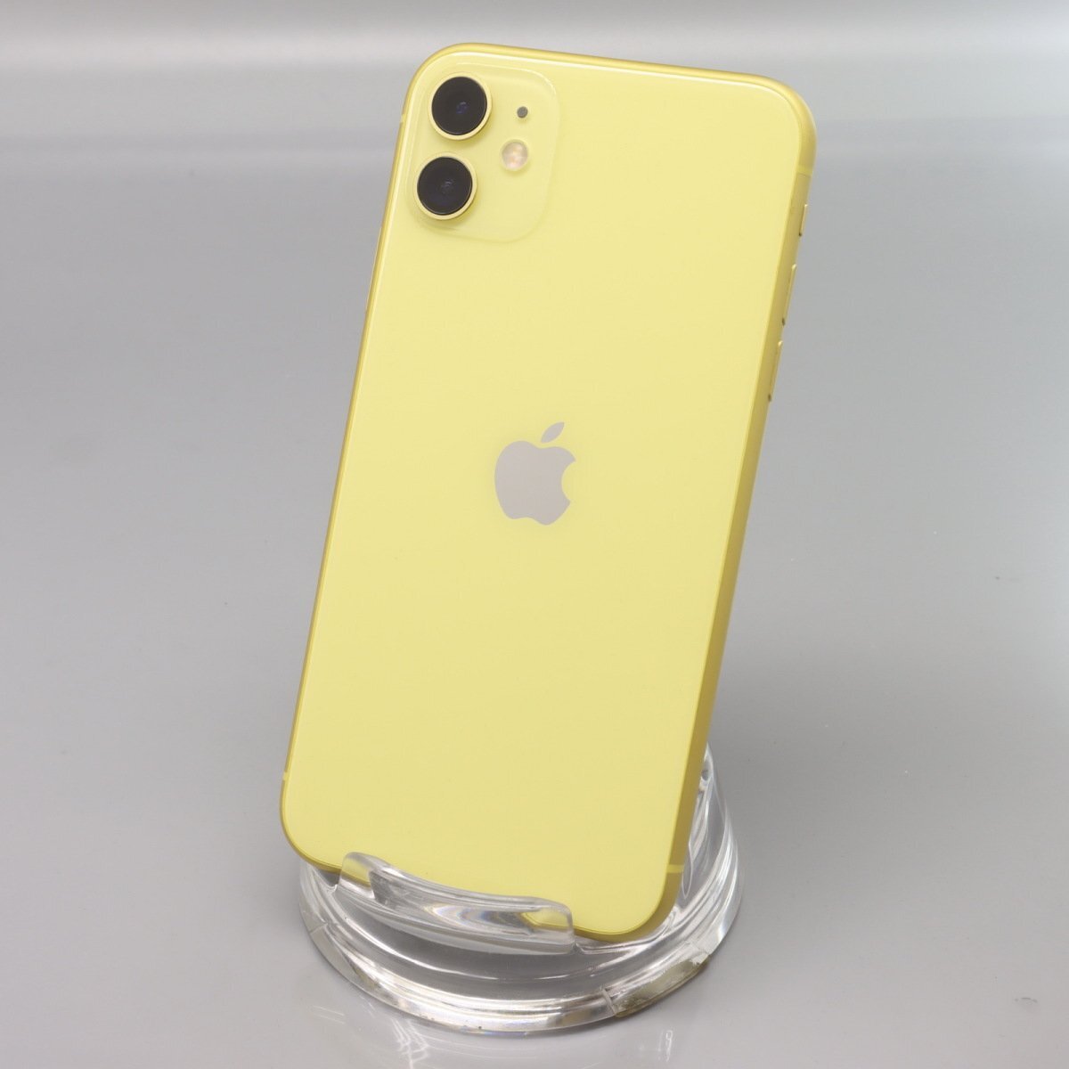 Apple iPhone11 64GB Yellow A2221 MWLW2J/A バッテリ98% ■SIMフリー★Joshin0105【1円開始・送料無料】_画像1