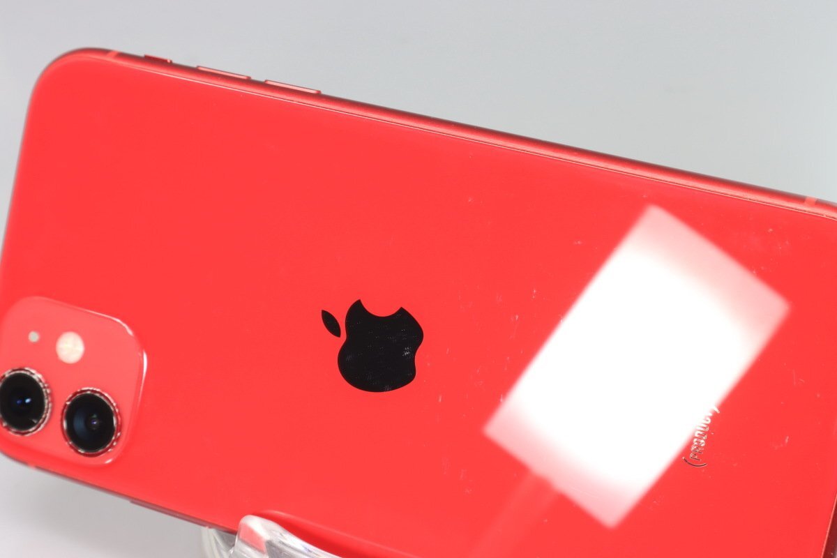 Apple iPhone11 64GB (PRODUCT)RED A2221 MWLV2J/A バッテリ84% ■SIMフリー★Joshin1990【1円開始・送料無料】_画像8