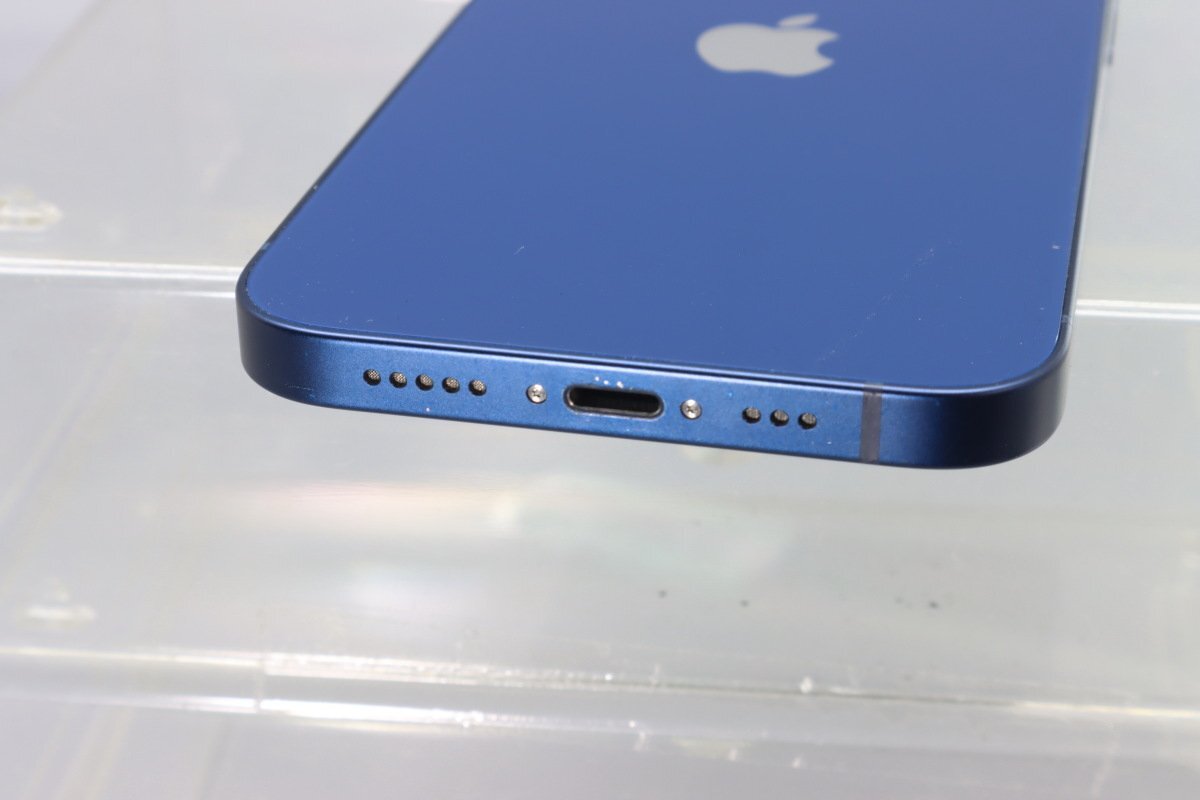Apple iPhone12 128GB Blue A2402 MGHX3J/A バッテリ85% ■SIMフリー★Joshin9858【1円開始・送料無料】_画像6