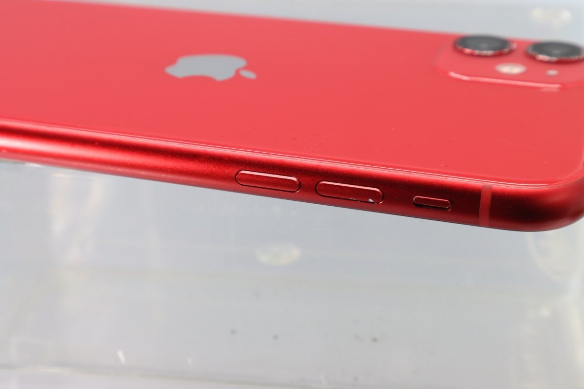 Apple iPhone11 64GB (PRODUCT)RED A2221 MWLV2J/A バッテリ84% ■SIMフリー★Joshin1990【1円開始・送料無料】_画像7