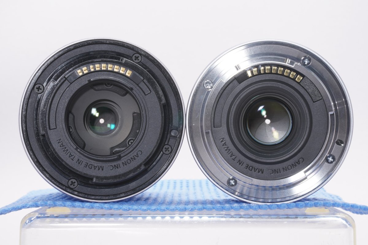  mirrorless camera EOS M10 double lens kit white 0922C024 #Canon*Joshin( Junk )8998[1 jpy beginning * free shipping ]