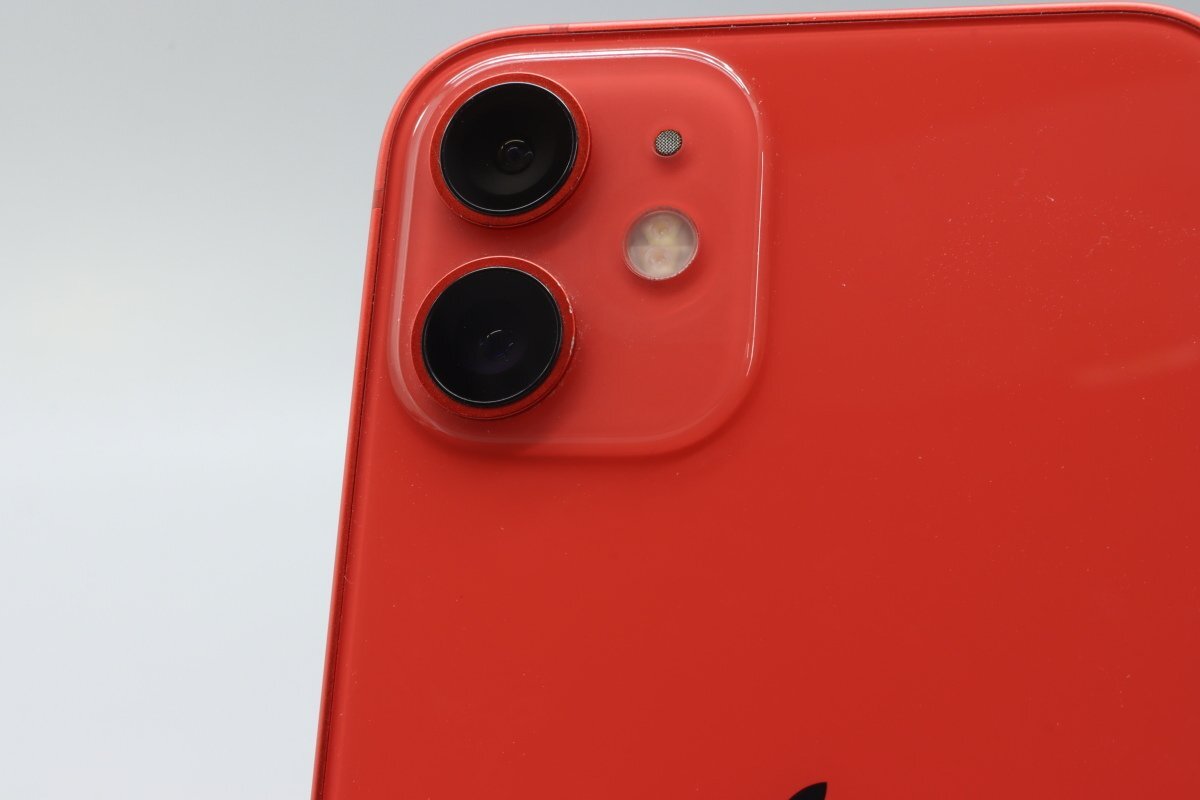 Apple iPhone12 mini 64GB (PRODUCT)RED A2398 MGAE3J/A バッテリ84% ■SIMフリー★Joshin3234【1円開始・送料無料】_画像7