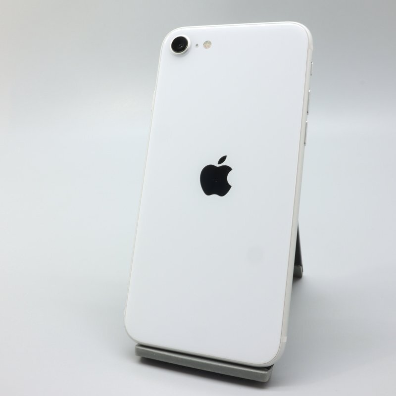 Apple iPhoneSE 64GB (第2世代) White A2296 MHGQ3J/A バッテリ83% ■SIMフリー★Joshin0239【1円開始・送料無料】_画像1