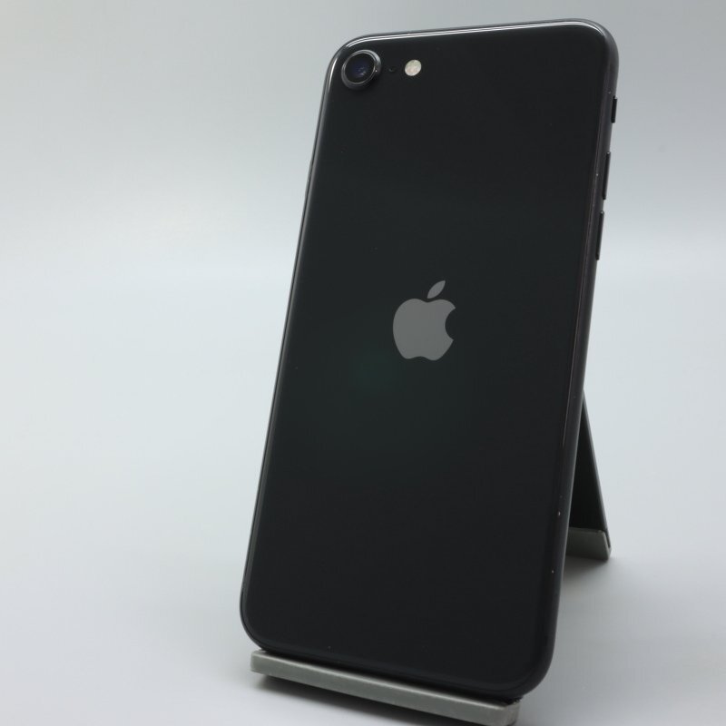 Apple iPhoneSE 128GB (第2世代) Black A2296 MXD02J/A バッテリ77% ■SIMフリー★Joshin8651【1円開始・送料無料】の画像1