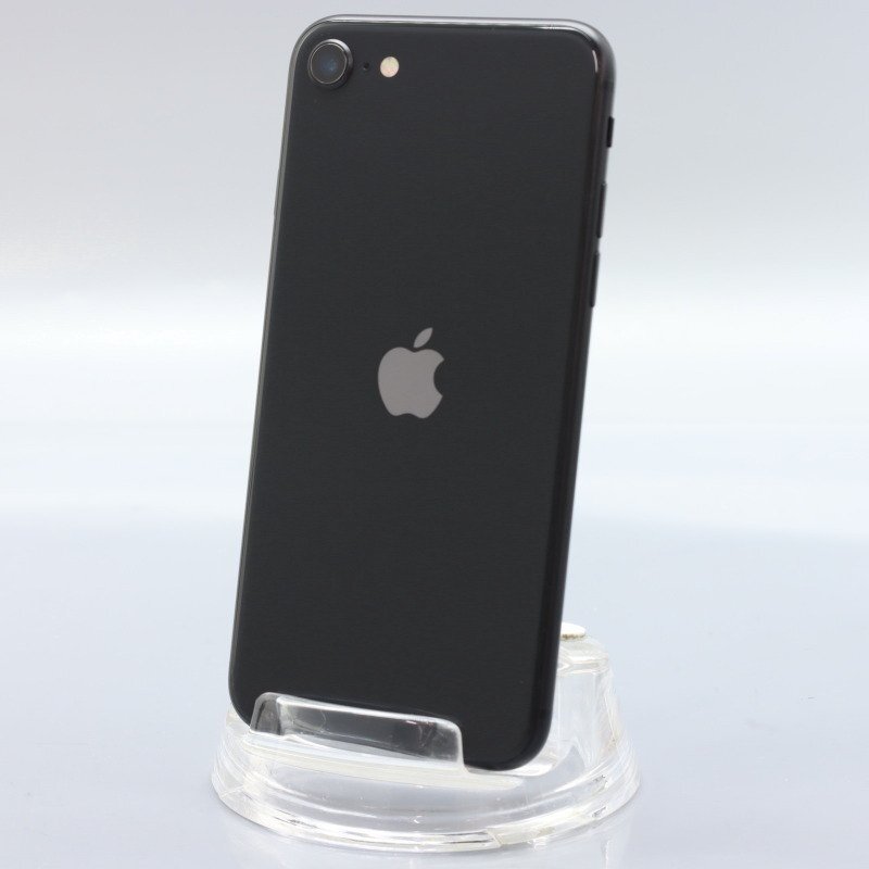 Apple iPhoneSE 64GB (第2世代) Black A2296 MX9R2J/A バッテリ79% ■SIMフリー★Joshin5159【1円開始・送料無料】_画像1