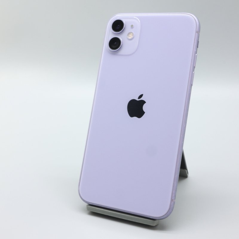 Apple iPhone11 128GB Purple A2221 MWM52J/A バッテリ87% ■ソフトバンク★Joshin6710【1円開始・送料無料】_画像1