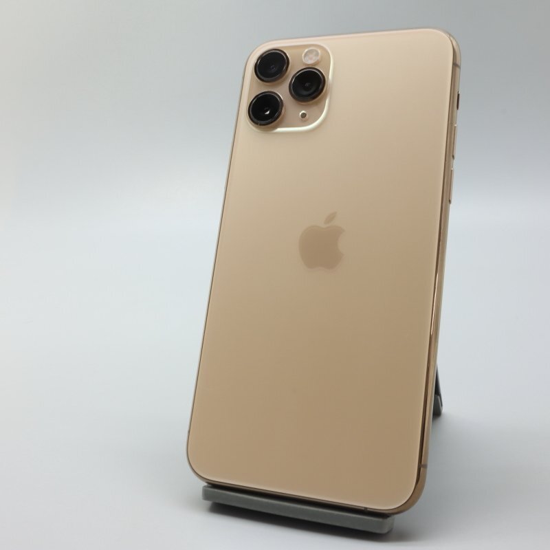 Apple iPhone11 Pro 256GB Gold A2215 MWC92J/A バッテリ92% ■ソフトバンク★Joshin(ジャンク)8609【1円開始・送料無料】_画像1