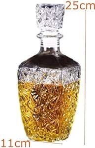 デキャンタ クリスタル ボトル ヴィンテージ風 ワイン ウィスキー ブランデー に (Aタイプの画像2