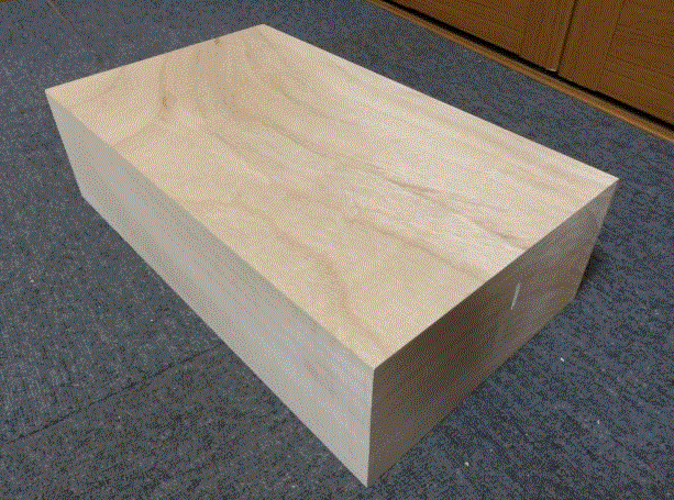楠クス　　無垢材　角材 　素材　長さ４２．５㎝　　RR70_画像1