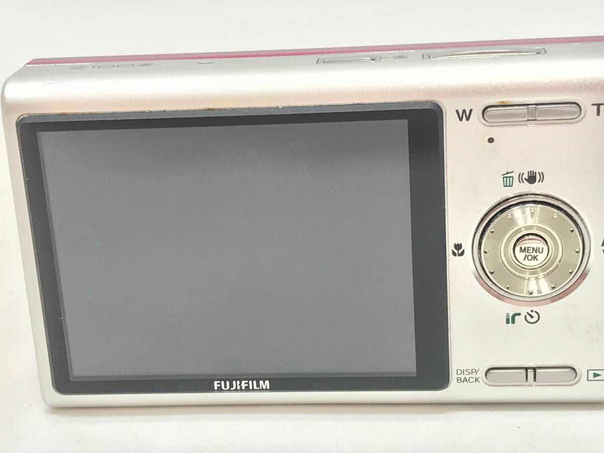 ‡0451 FUJIFILM 富士フィルム FinePix Z100fd ファインピックス ピンク コンパクトデジタルカメラ 通電シャッター切確認済_画像6