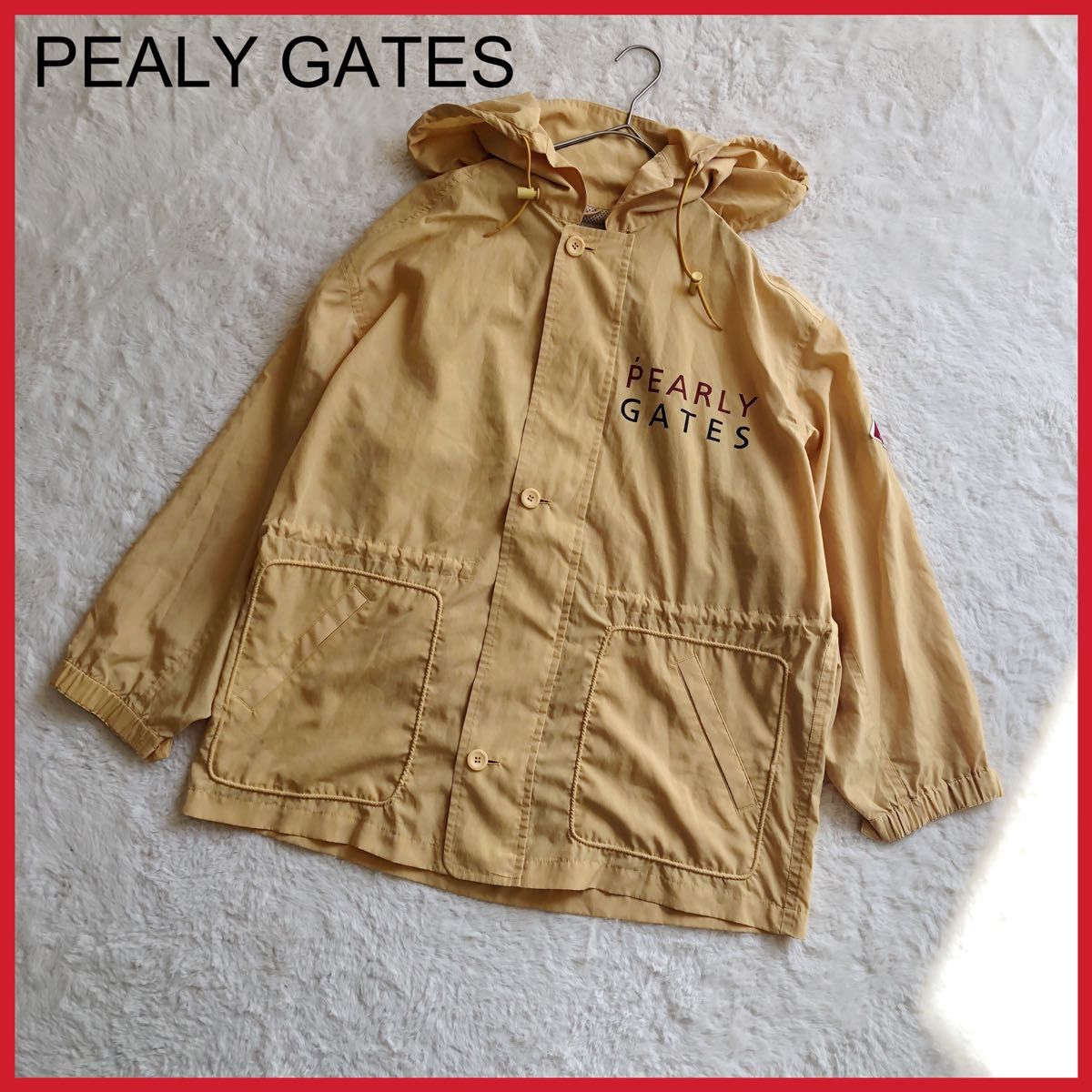 PEARLY GATES パーリーゲイツ ナイロンジャケット レインジャケット