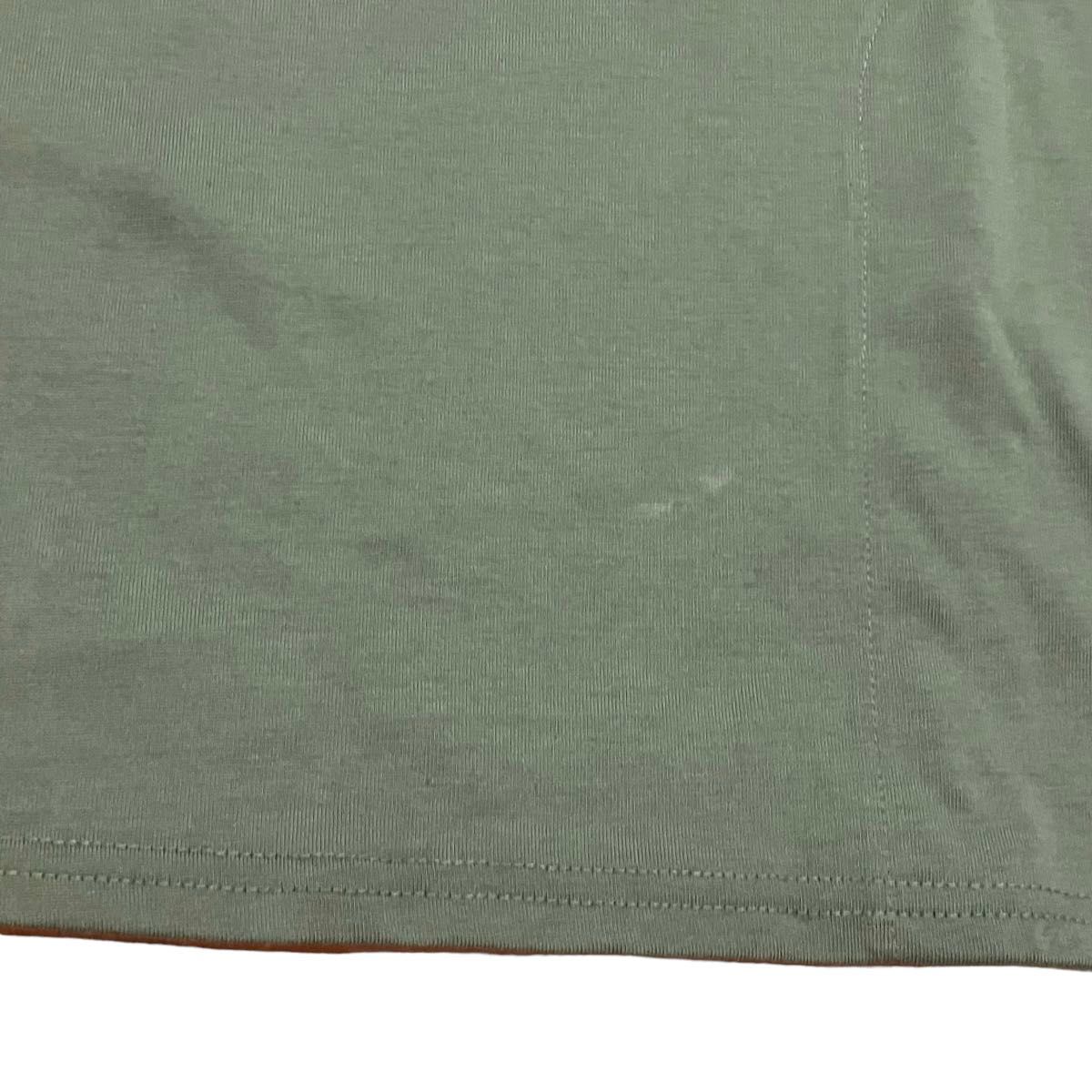 X779 未使用 ザワープバイエネーレ メンズ  Tシャツ 半袖 カーキ 抗菌 防臭 LL WB3MJA04 C23