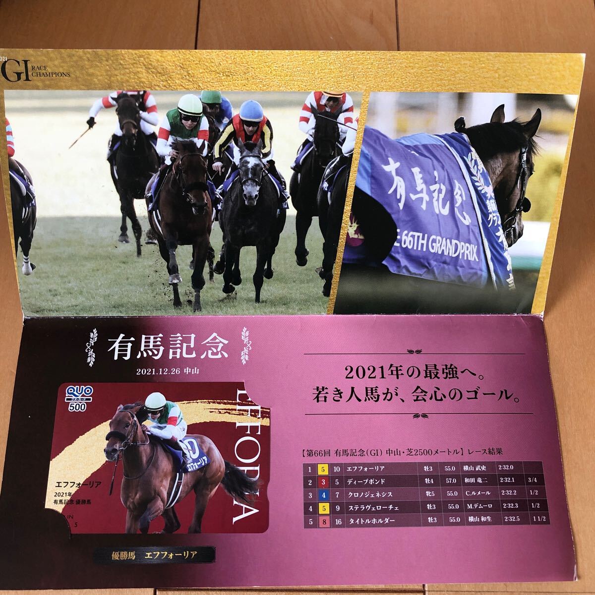 JRA QUO 有馬記念 の画像2