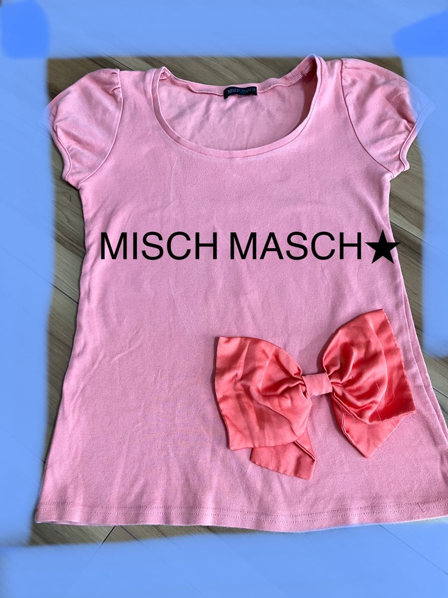 MISCH MASCH★ リボンTシャツ