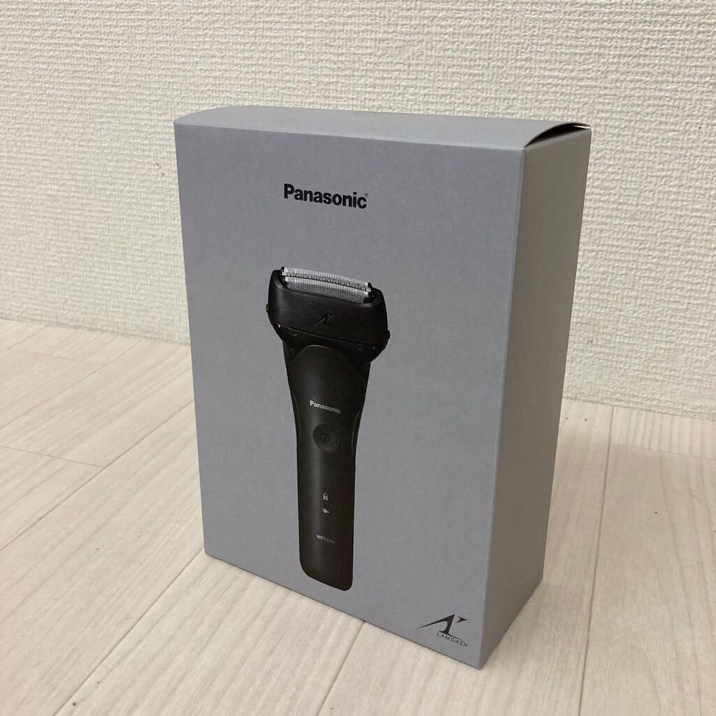 新品未使用 2024年製 Panasonic パナソニック ラムダッシュ シェーバー ES-LT2C-K 3枚刃 お風呂剃り可 リニアシェーバー 電気シェーバー の画像2