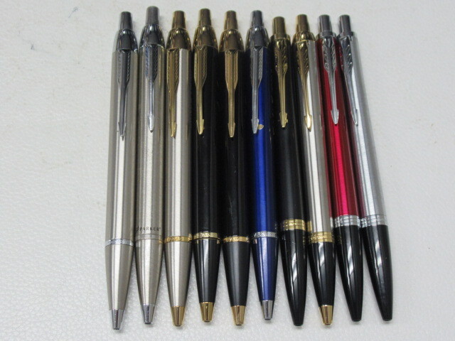 ◆30.PARKER パーカー ボールペン まとめて 10本 セット/中古_画像1