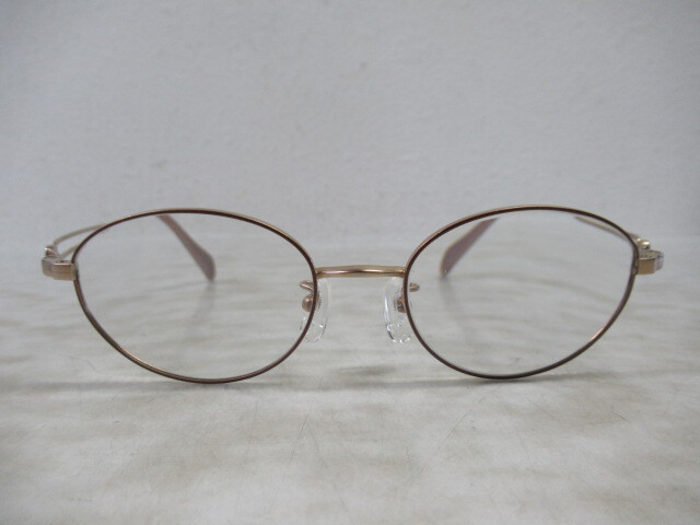 ◆S448.真 SHIN FLEX SF1252201βTITANIIUM 6750 日本製 眼鏡 メガネ 度入り/中古_画像1