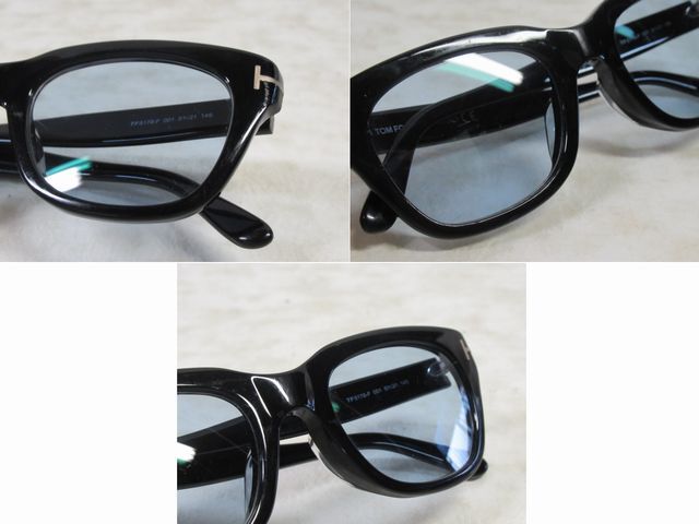 ◆S316.TOM FORD トムフォード TF 5178-F 001 眼鏡 メガネ 度入り/中古_画像9