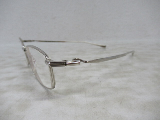 ◆S212.999.9 フォーナインズ S-147T 17D TITANIUM 日本製 眼鏡 メガネ 度入り/中古_画像2