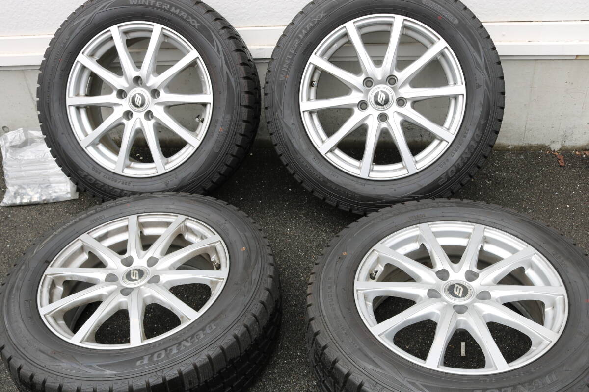 225/60R17　Sマーク　タイヤ　４本セット　スタッドレス　売切り！　引取り大歓迎！！_画像1