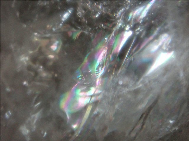 約:75mmAAA級天然レインボー水晶丸玉179B1-162B13b_画像6