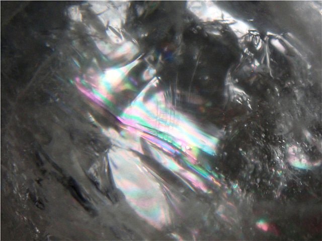 約:75mmAAA級天然レインボー水晶丸玉179B1-162B13b_画像8
