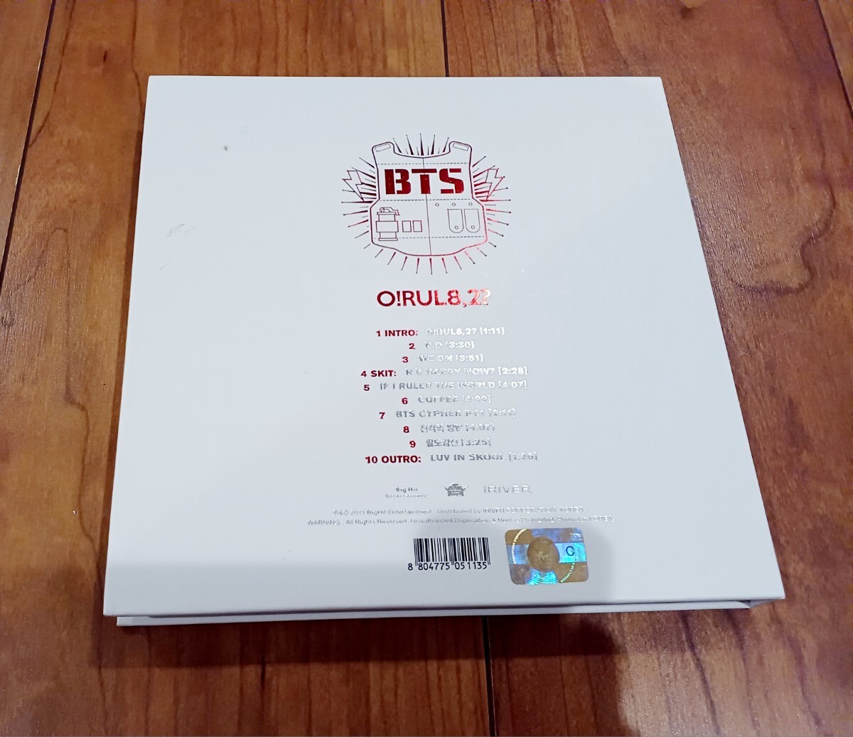 BTS O!RUL8,2? ジン JIN アルバム　CD バンタン　防弾少年団　ジミン ユンギ J-HOPE RM ジョングク トレカ ポスター　フォトカード_画像7