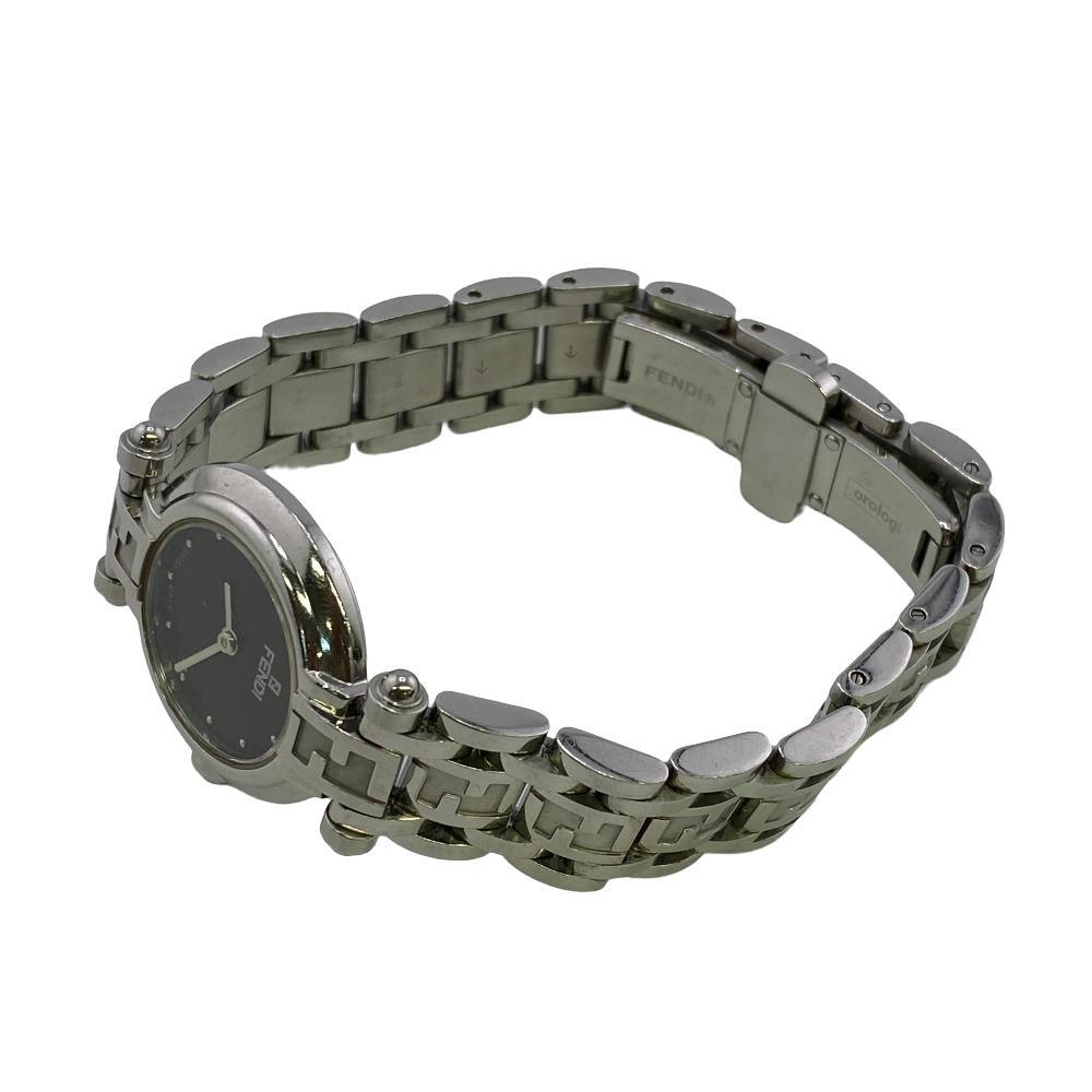 FENDI/ Fendi 018 750L 127 кварц нержавеющая сталь наручные часы серебряный женский бренд 