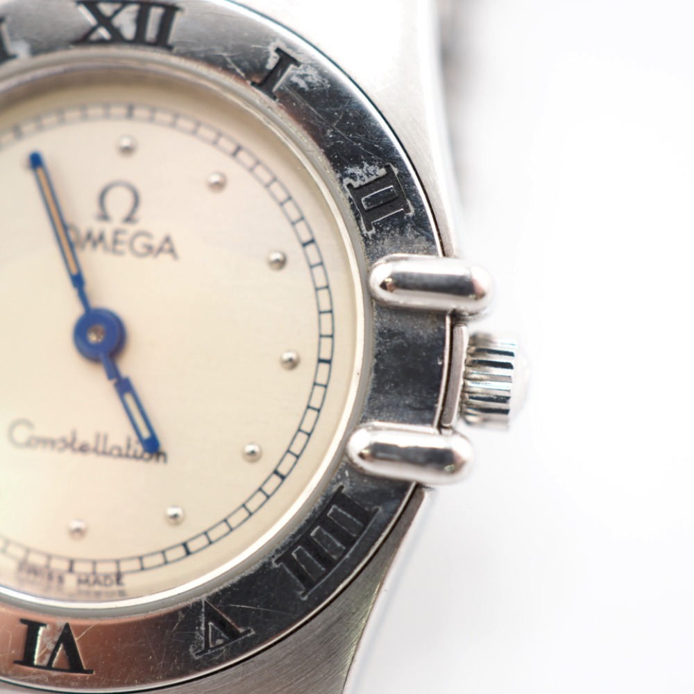 OMEGA/オメガ 1570.30 53206700 クォーツ QZ ステンレススチール 腕時計 シルバー レディース ブランド_画像2