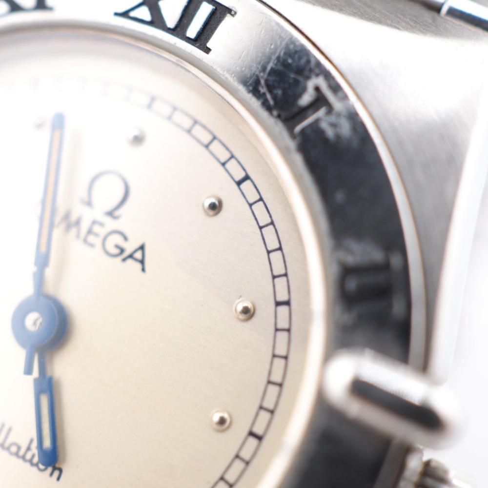 OMEGA/オメガ 1570.30 53206700 クォーツ QZ ステンレススチール 腕時計 シルバー レディース ブランド