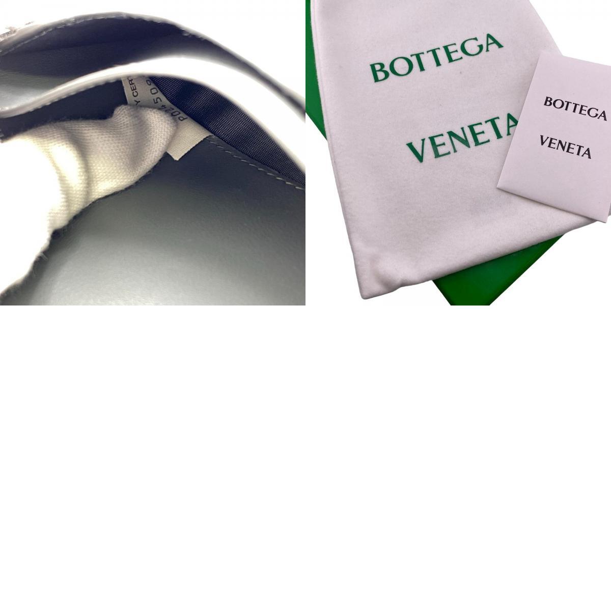 BOTTEGA VENETA/ボッテガヴェネタ イントレチャート レザー 札入れ グレー メンズ ブランド_画像10