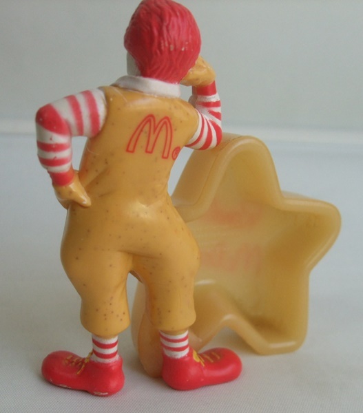 VINTAGE 80s Ronald McDonald ドナルド・マクドナルド フィギュア・人形 中古品 ビンテージ マック ロナルド 蓄光_画像3