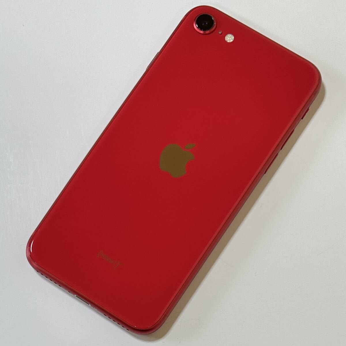 SIMフリー iPhone SE (第2世代) (PRODUCT)RED Special Edition 64GB MX9U2J/A バッテリー最大容量80％ アクティベーションロック解除済の画像10