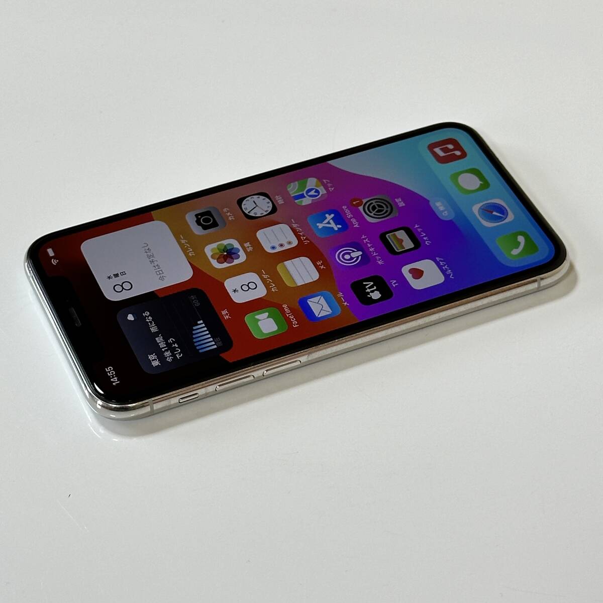 SIMフリー iPhone 11 Pro シルバー 64GB MWC32J/A バッテリー最大容量80％ アクティベーションロック解除済_画像6