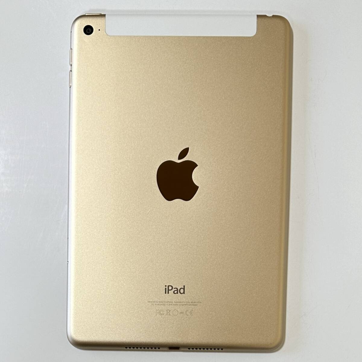 Apple SIMフリー iPad mini 4 ゴールド 128GB MK782J/A Wi-Fi+Cellular アクティベーションロック解除済_画像7