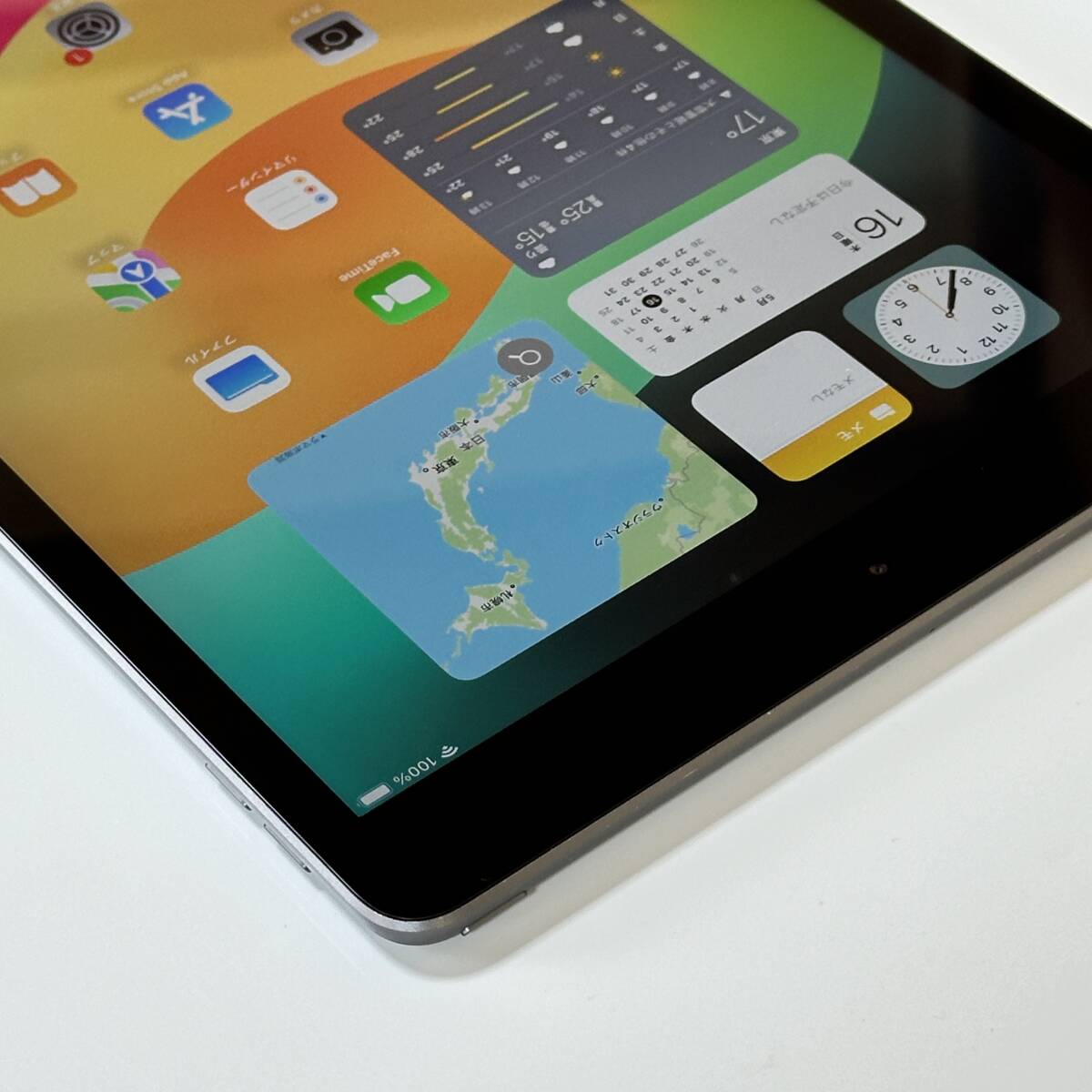 Apple iPad (第7世代) スペースグレイ 32GB MW742J/A Wi-Fiモデル iOS17.5 アクティベーションロック解除済_画像8