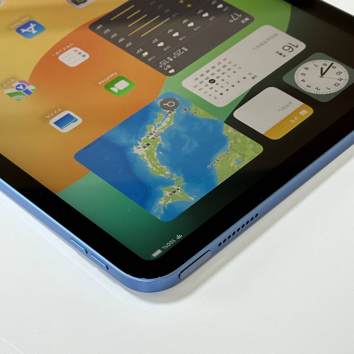 (極美品) Apple iPad (第10世代) ブルー 64GB MPQ13J/A Wi-Fiモデル iOS17.5 アクティベーションロック解除済_画像8