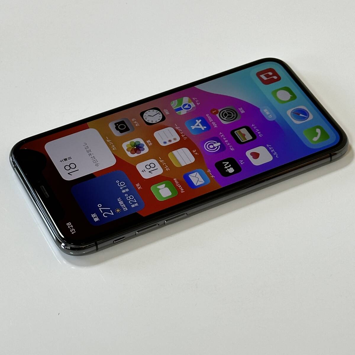 SIMフリー iPhone 11 Pro スペースグレイ 64GB MWC22J/A iOS17.5 アクティベーションロック解除済_画像7