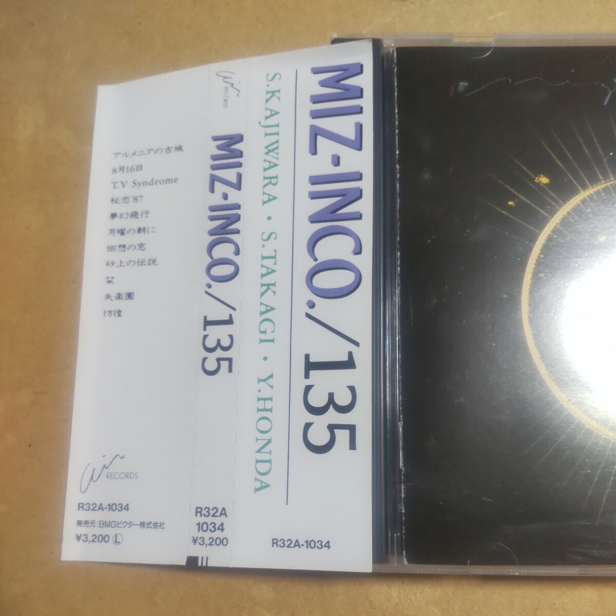 MIZ-INCO/135 CD　　,G_画像2