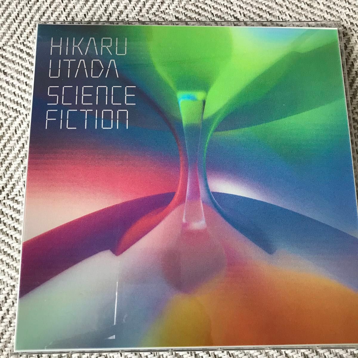 完全生産限定盤 宇多田ヒカル 2CD SCIENCE FICTION] ステッカー付き 